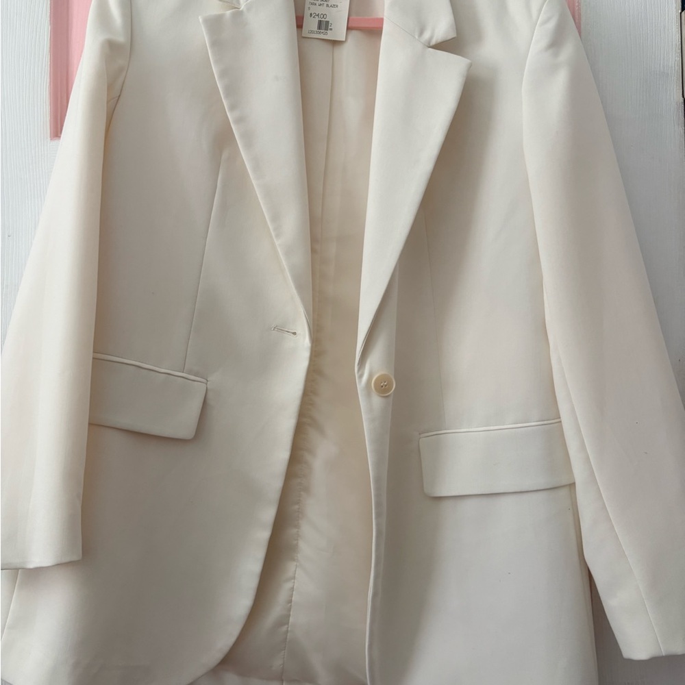 Zara Cream Women's Blazer
